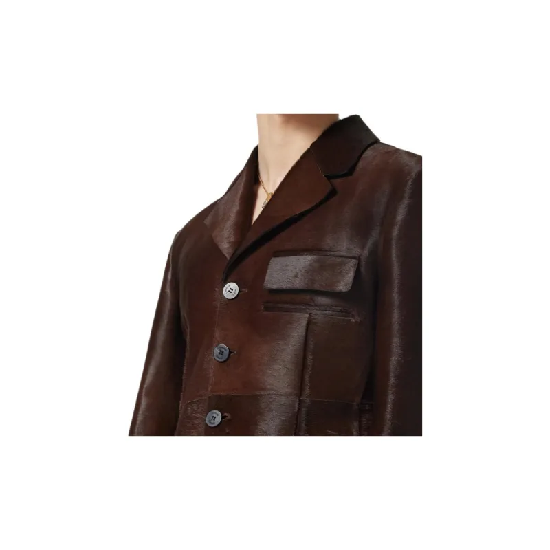 VERSACE JEANS COUTURE Notched lapel Blazer-4