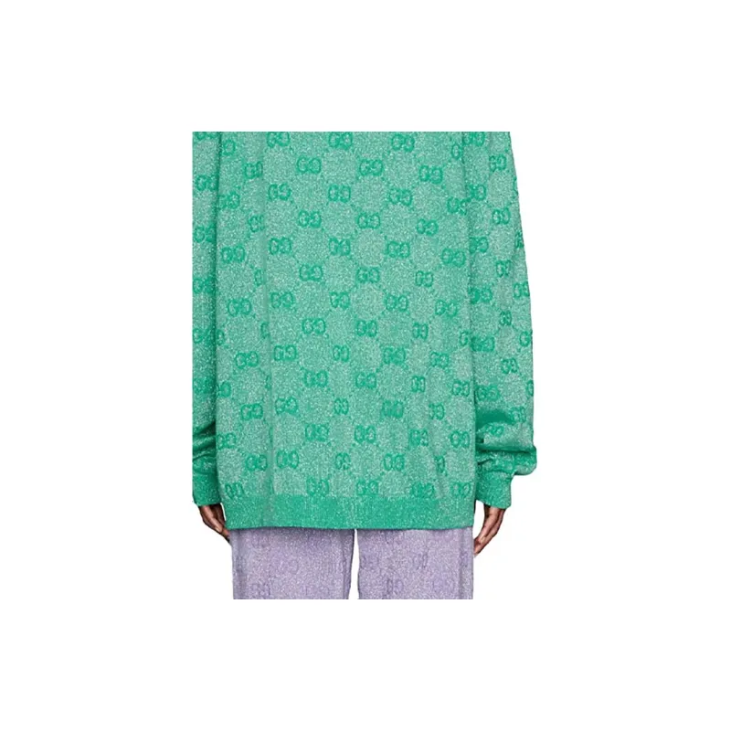 GUCCI Gg Jacquard Cardigan-5