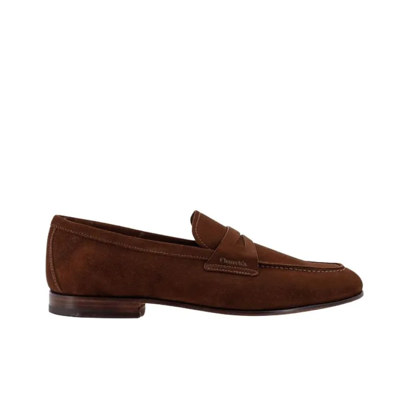 CHURCH'S Matlby Suede Loafers-1