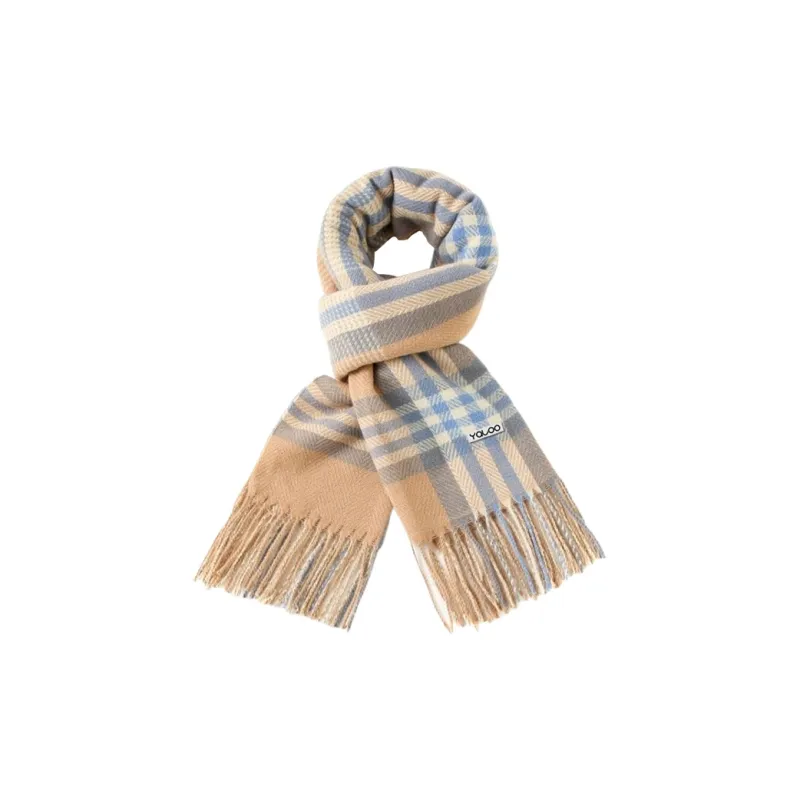 Yalu Polyester Knit Scarves Unisex-3