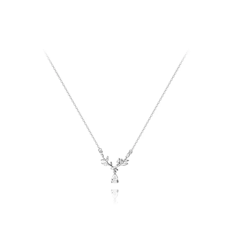 BLANK IN BLANK Sterling Silver Necklaces Women's Bestie Girlfriend Couple Birthday Gift Girl-8