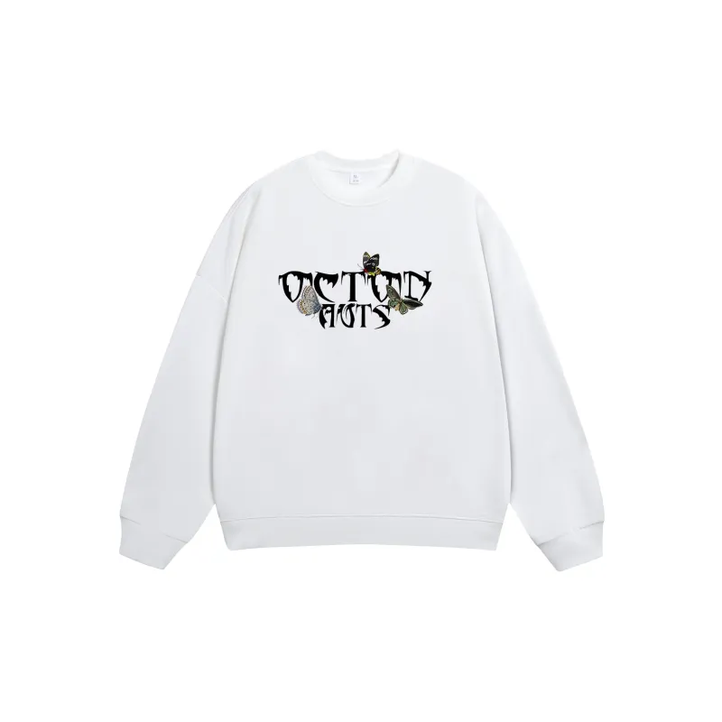 Small Columns Under The Sea Sweatshirt Unisex-4