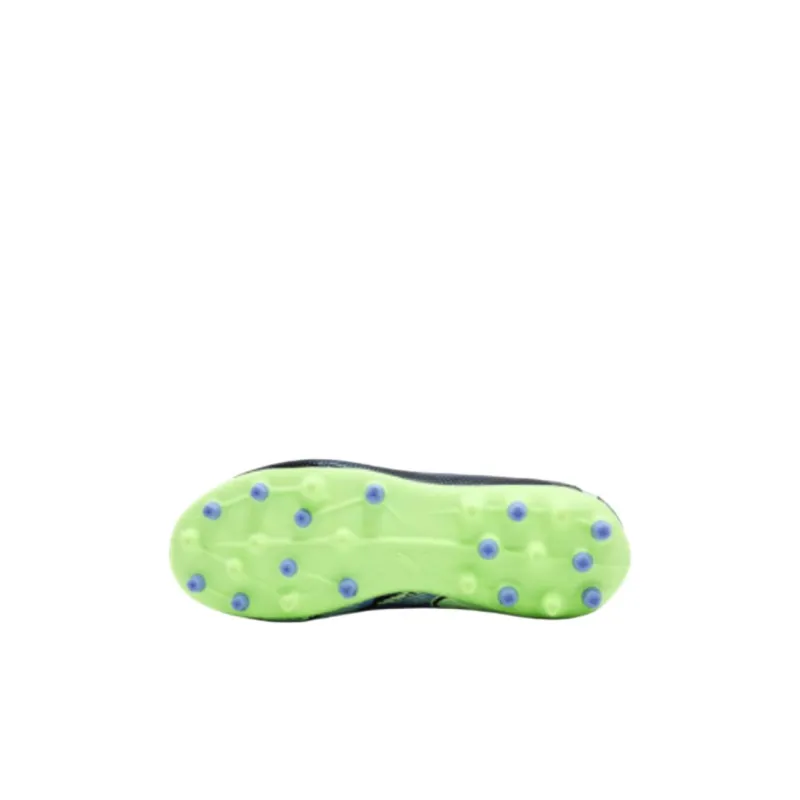 PUMA FUTURE 7 PLAY Abrasion Resistant Low Top Kids' Soccer Shoes Blue Green Kids'-4