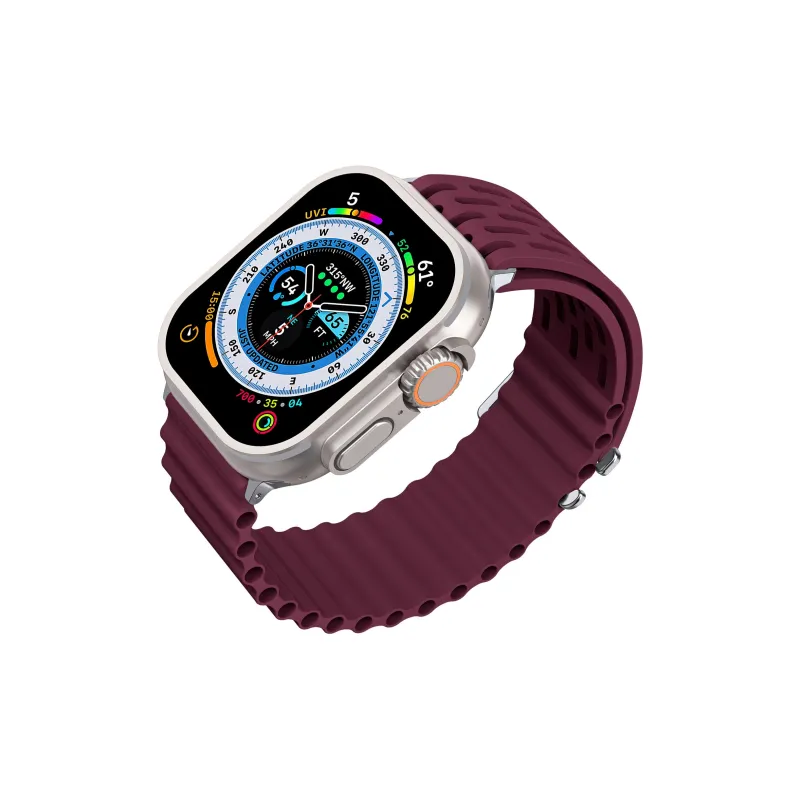NCFCK Apple Compatibility Watch Band High Strength Silicone Material-20