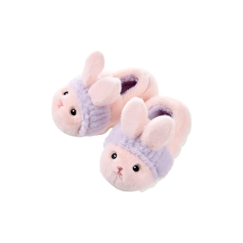 Yalu Cotton Slippers For Fall And Winter, Home Indoor Warm Cartoon For Men And Women's, Home Slippers-12