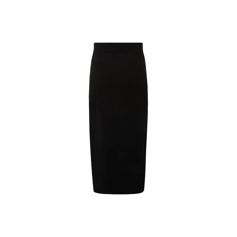 D'zzit Casual Long Skirt Women's Black-1