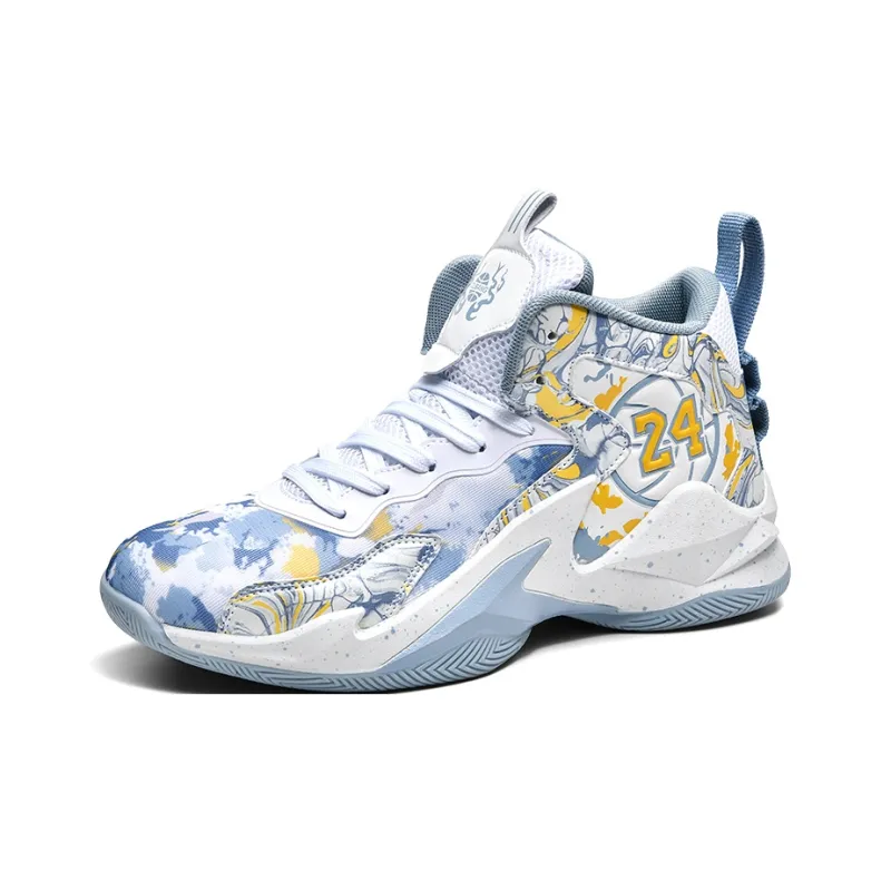 MUSHILANDI Cushioning Slip Resistant Height Increasing Mid Top Basketball Shoes Unisex-9
