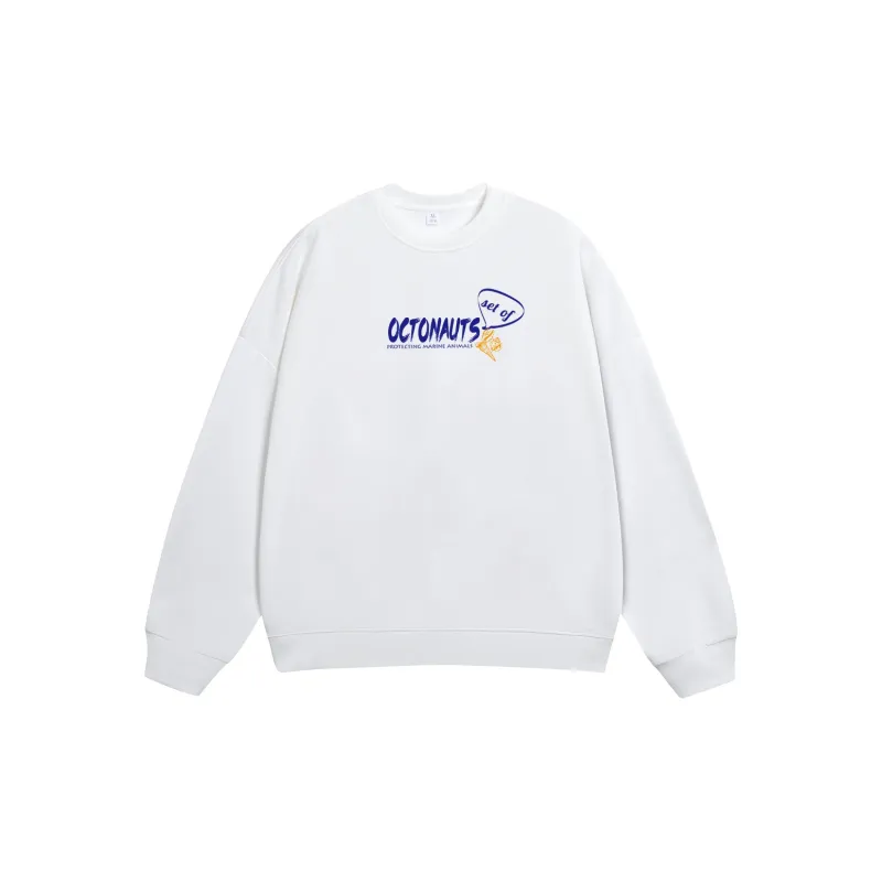 Small Columns Under The Sea Sweatshirt Unisex-4