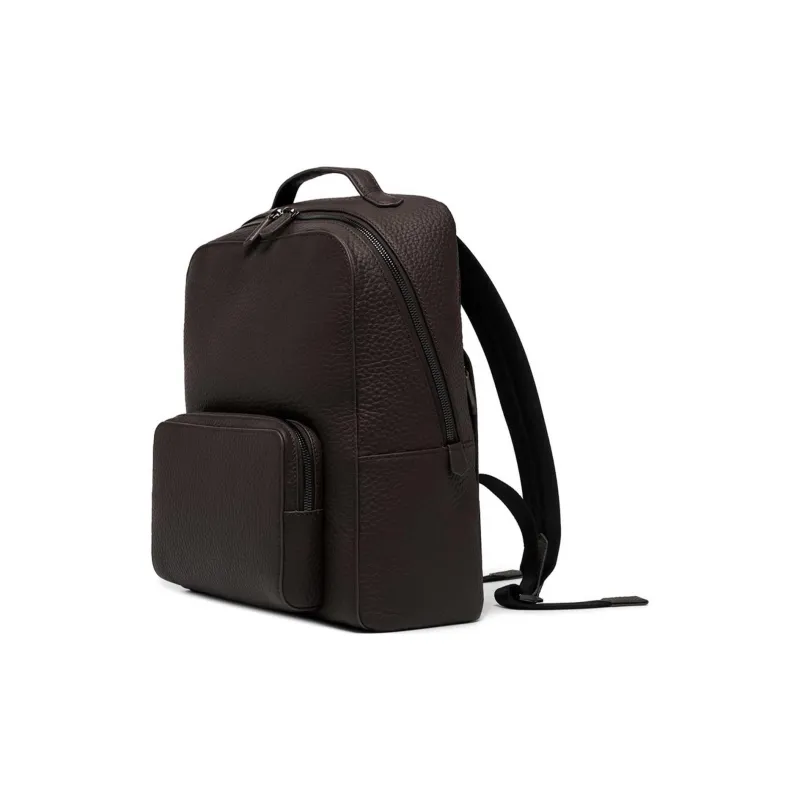 GIANNI CHIARINI Calfskin Backpack Regular Men's Brown-1