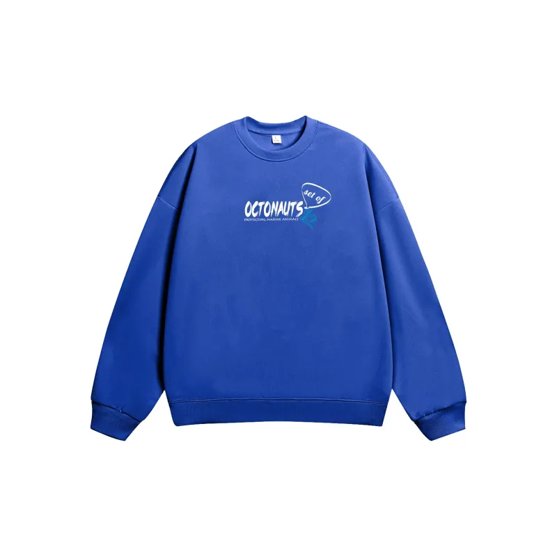 Small Columns Under The Sea Sweatshirt Unisex-14