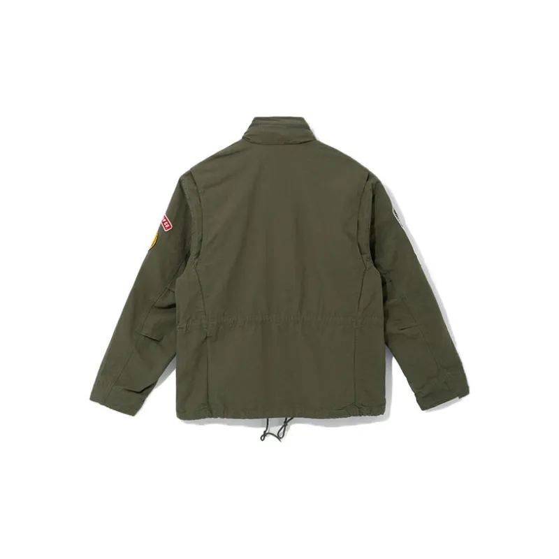 New Era SS22 Jacket Men's Green-1