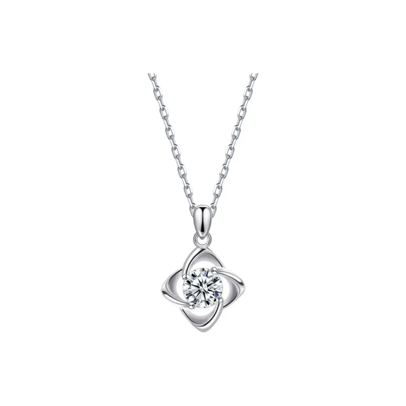 CHAOHONGJI 999 Fine Silver Necklaces Women's Good Luck-0