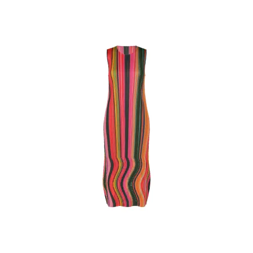 PLEATS PLEASE ISSEY MIYAKE Sleeveless Dresses Women's Pink