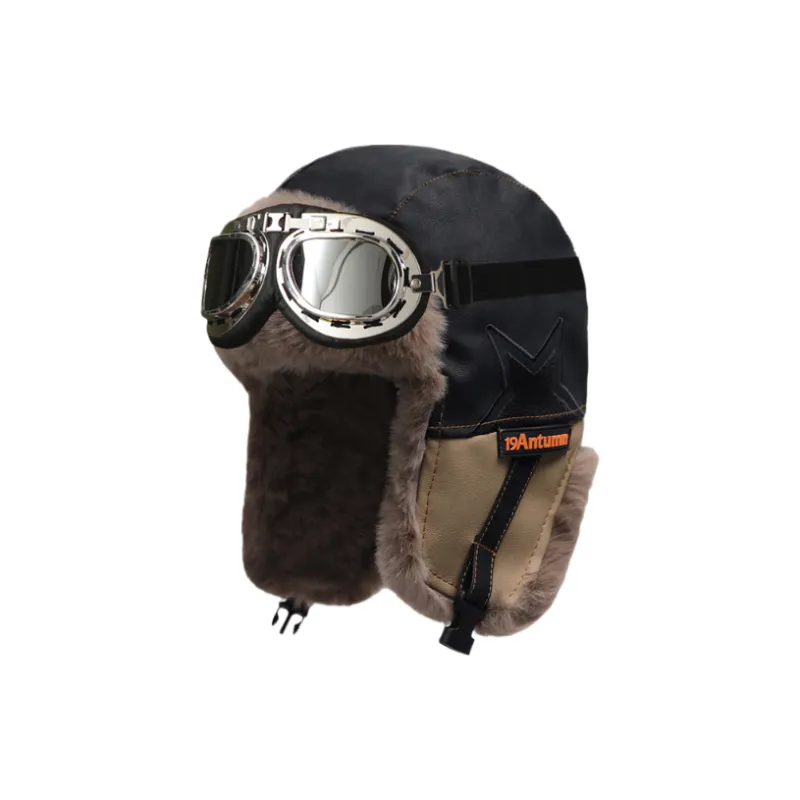 SLEEPYWALK Polyester Trapper Hats Unisex-2