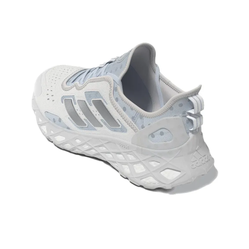 Rich Mnisi Pride x Adidas Web Boost Anti-Slip Wear-Resistant Low-Top Kids Lifestyle Shoes Gray White Teenagers-1