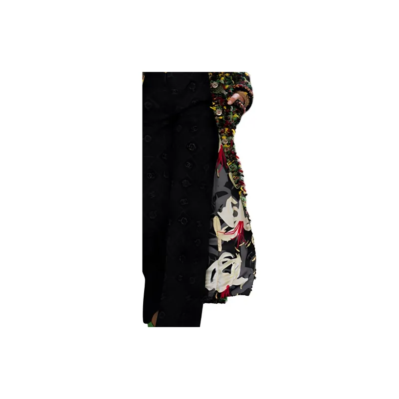 CHANEL SS23 Jeans Women's Black-5
