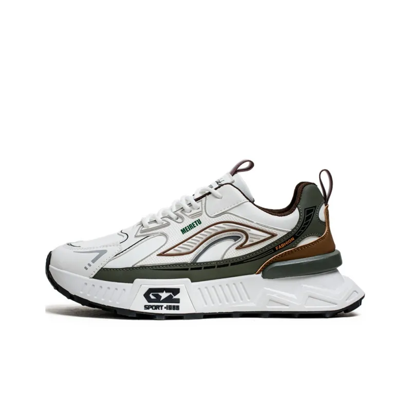 Meiretu Slip Resistant, Abrasion Resistant, And Balanced Low Top Casual Shoes Men's-5