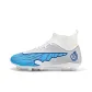 White Blue Long Stud