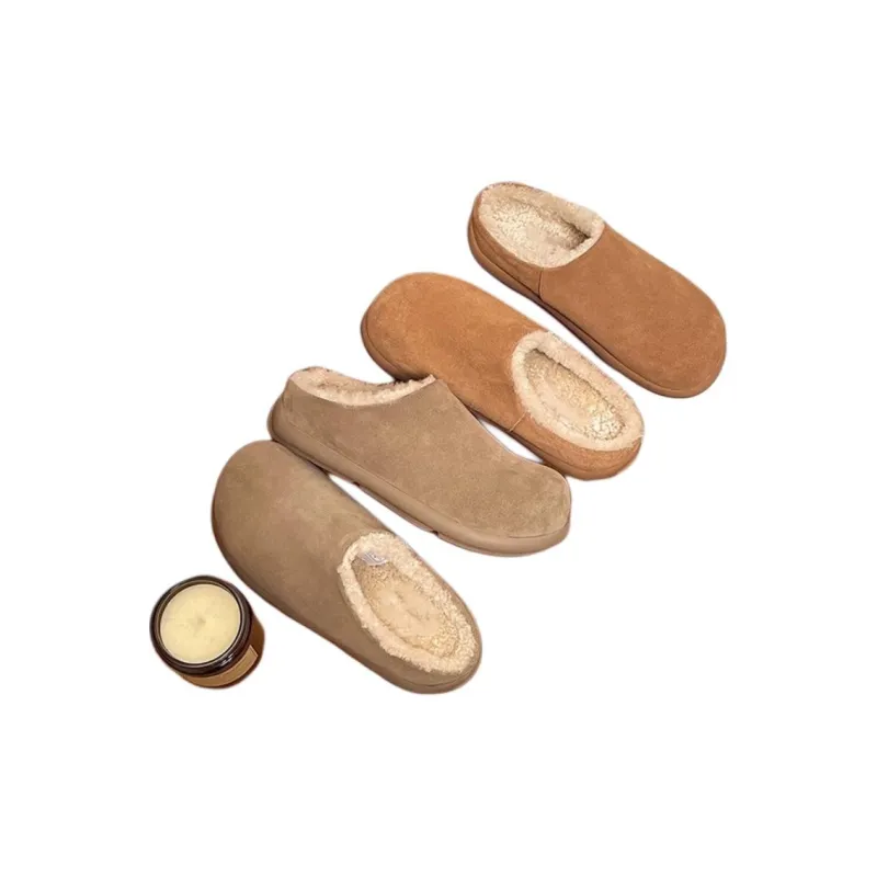 ALPLUME Women's Home Slippers Chestnut Antelope Brown-7