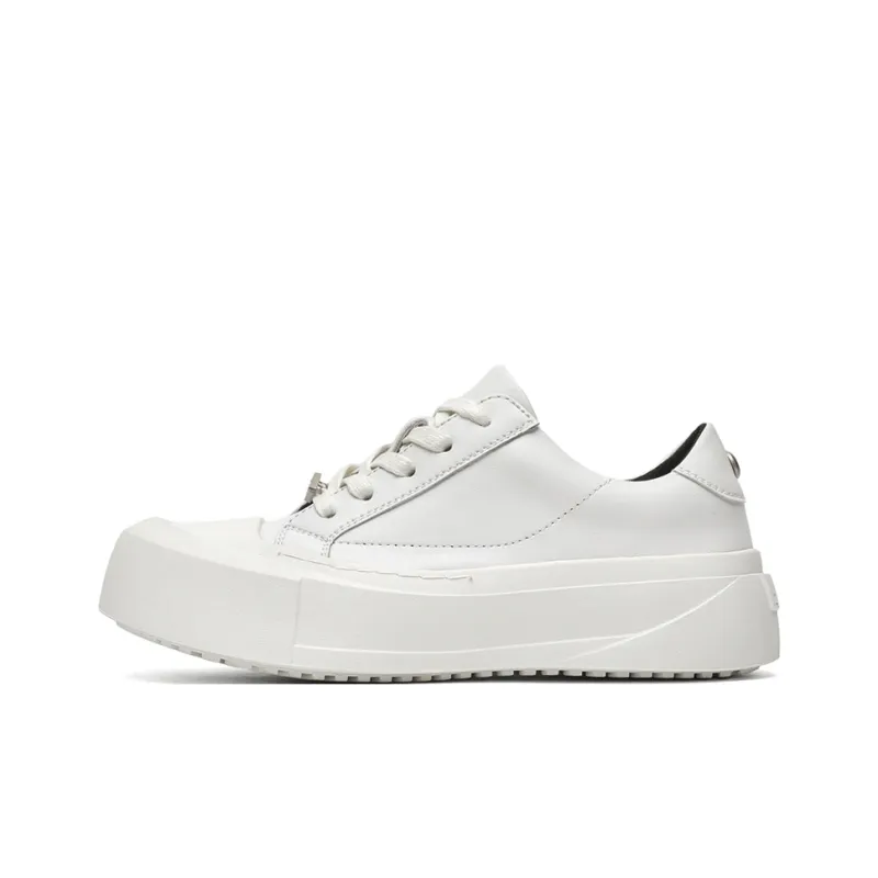 V05 Skateboard Shoes Unisex Low Top White-42
