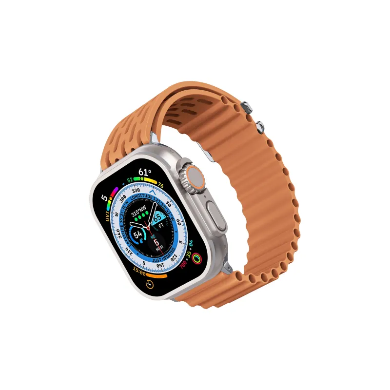 NCFCK Apple Compatibility Watch Band High Strength Silicone Material-13
