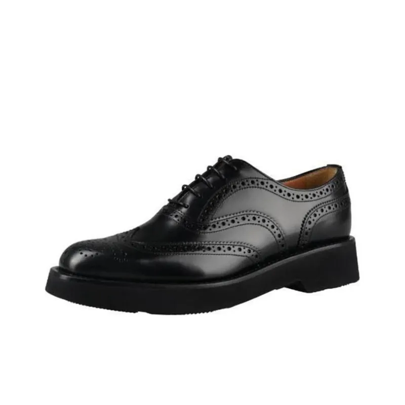 CHURCH'S Perforated Leather Oxfords-4