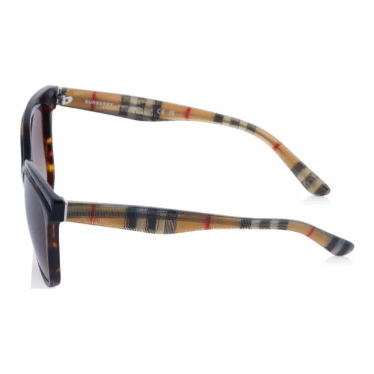 Burberry Plastic Butterfly Sunglasses Unisex Brown-2