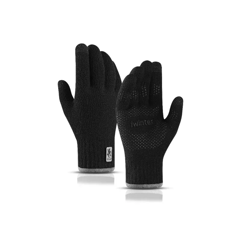CARDANRO Acrylic Knit Gloves Unisex-0