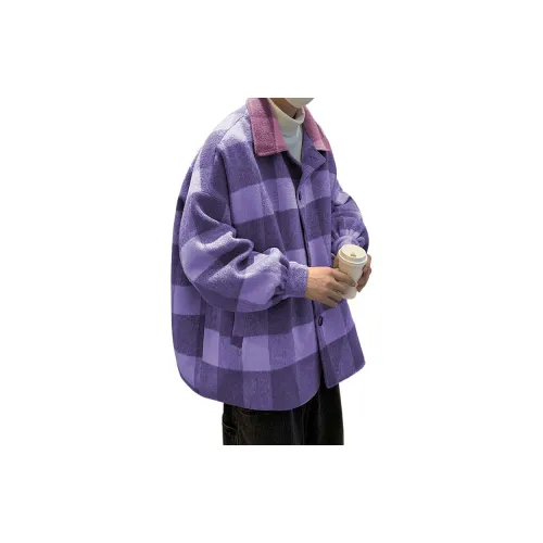 Double Dealer Jackets Unisex Purple