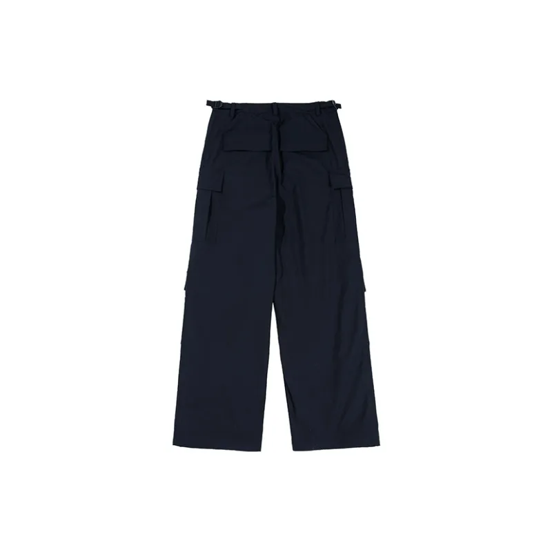 COUNTRY MOMENT Cargo Pants Unisex Navy Blue-1