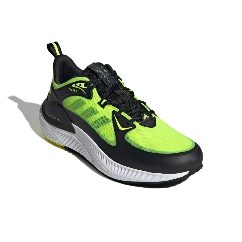 Adidas Alphamagma Anti-Slip Wear-Resistant Low-Top Running Shoes Unisex Black-1