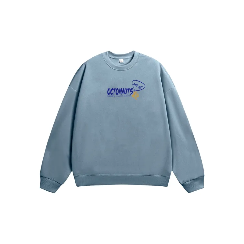 Small Columns Under The Sea Sweatshirt Unisex-10