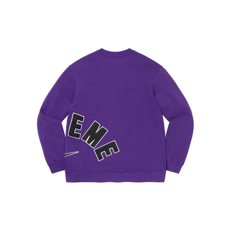 Supreme SS22 Week 14 X Nike Arc Crewneck Heather Grey-8