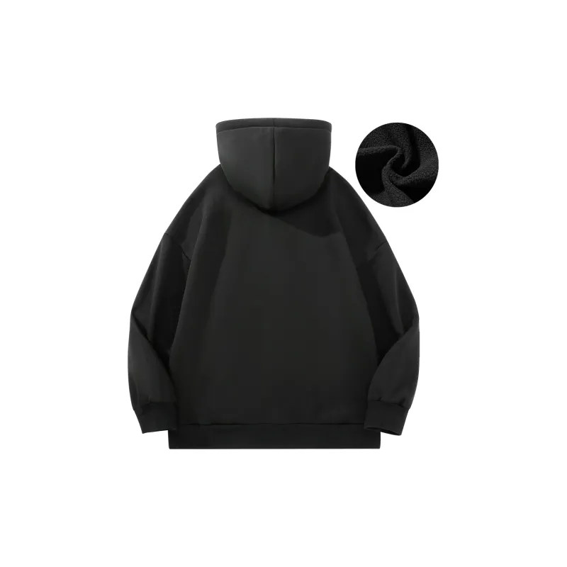 Unite Life HOODS Sweatshirt Unisex Black-23