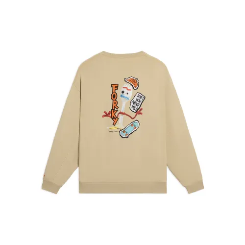 Disney X LINING Disney Sweatshirts Men Creamy Brown