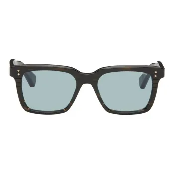 DITA Acetate Square Sunglasses Men's Brown