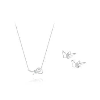 BLANK IN BLANK Sterling Silver Necklaces Women's Bestie Girlfriend Couple Birthday Gift Girl
