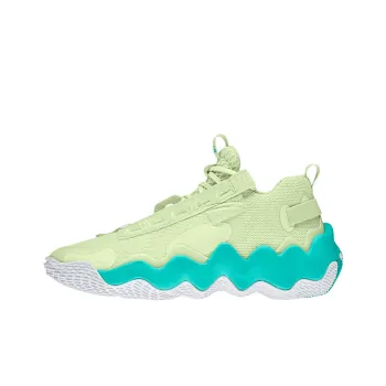 Adidas Exhibit A Anti-Slip Wear-Resistant Low-Top Basketball Shoes Women's Light Green
