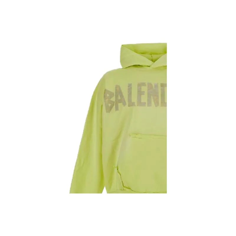 Balenciaga Ripped Pocket Hoodie-8