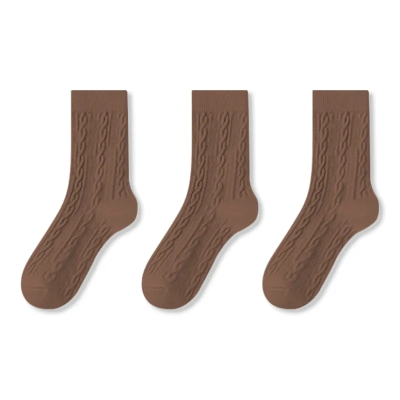 Miguel Mid Calf Socks Women's 3 Pack-4