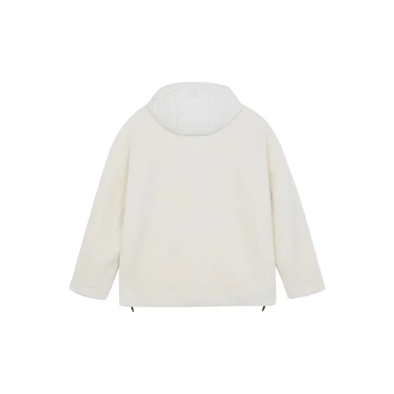 New Balance Sports Life Collection Sweatshirt Unisex Ivory White-1
