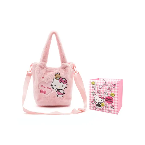 Hello Kitty Polyester One Shoulder Handbags Regular Women's Pink