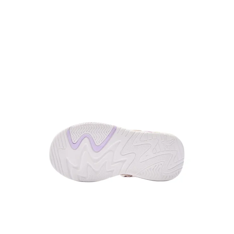 QIAODAN Anti Slip Wear Resistant Mid Top Kids' Skateboarding Shoes White Children Aged 3 7 Years Old-4