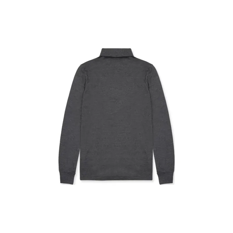 Polo Ralph Lauren FW22 Polo Shirt Men's Black Gray Color-1