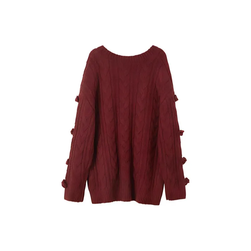3COLOUR Sweater Women's Brick Red-1