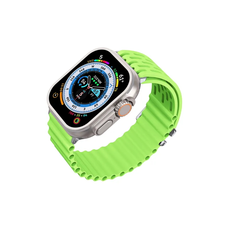 NCFCK Apple Compatibility Watch Band High Strength Silicone Material-65
