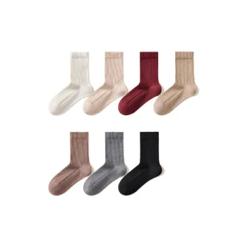 Temooues Mid Calf Socks Women's 4 Pack