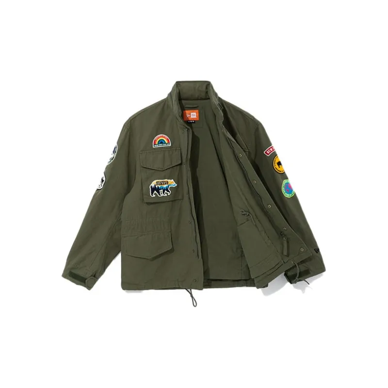 New Era SS22 Jacket Men's Green-2