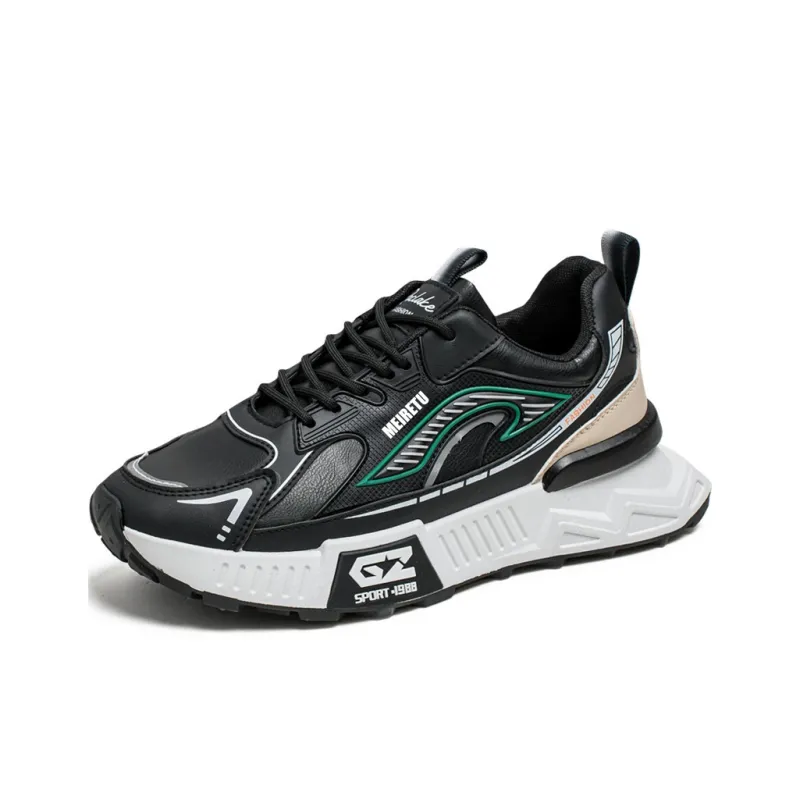 Meiretu Slip Resistant, Abrasion Resistant, And Balanced Low Top Casual Shoes Men's-12