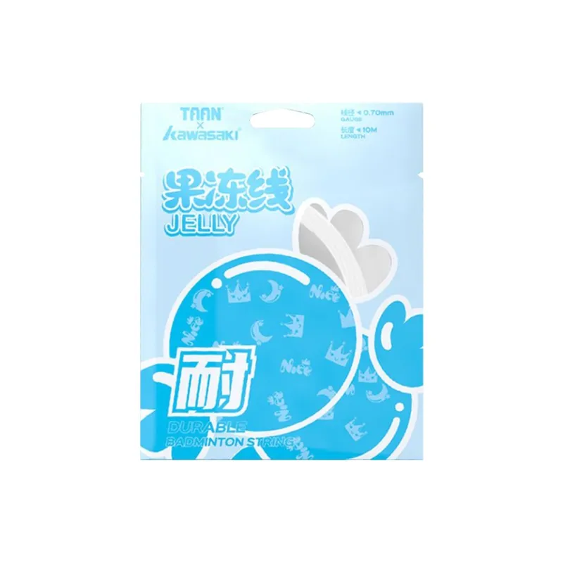 TAAN x Kawasaki/ X Stretch Durable, Both Features Badminton Racket Strings Nylon Thread Unisex-0